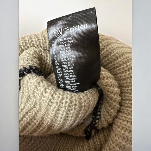 🧶 Brixton Beige Beanie 🧶 - Picture 5 of 7